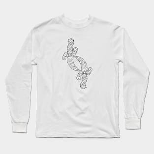 Double Dagger Long Sleeve T-Shirt